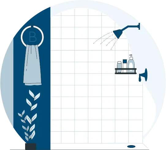 Barrierefreie Dusche und mehr Sicherheit